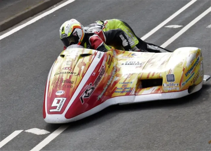Framed Print : Steve Ramsden & Matty Ramsden (LCR) 2019 Sidecar TT Framed Print : Steve Ramsden & Matty Ramsden (LCR) 2019 Sidecar TT