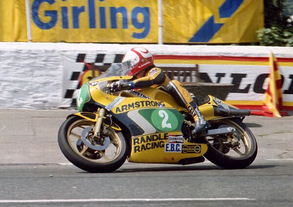 Steve Tonkin (Armstrong) 1982 Junior TT
