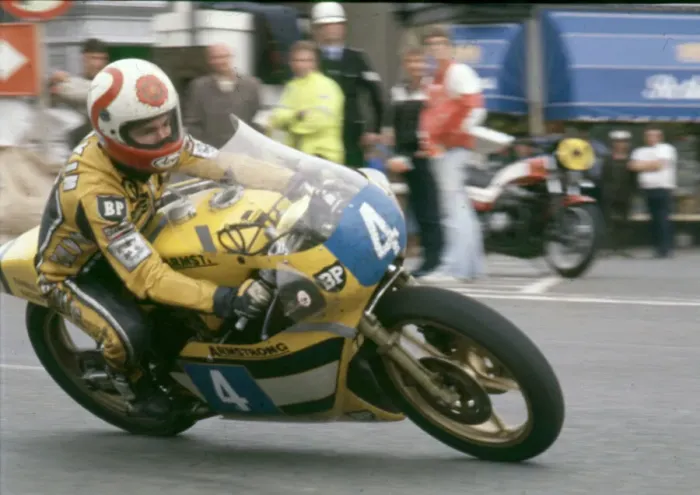 Framed Print : Steve Tonkin (Armstrong) 1983 350cc TT Framed Print : Steve Tonkin (Armstrong) 1983 350cc TT