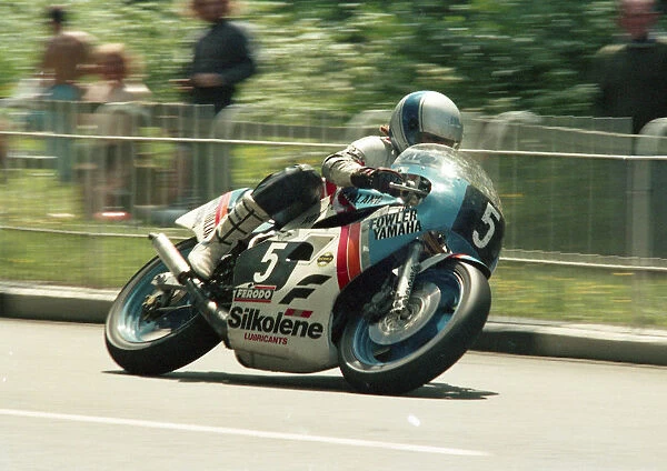 Steve Williams (Yamaha) 1987 Formula Two TT