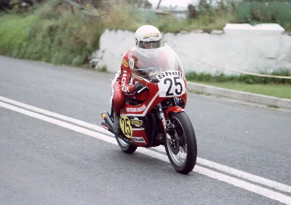 Steven Gibbs (Honda) 1980 Senior Manx Grand Prix