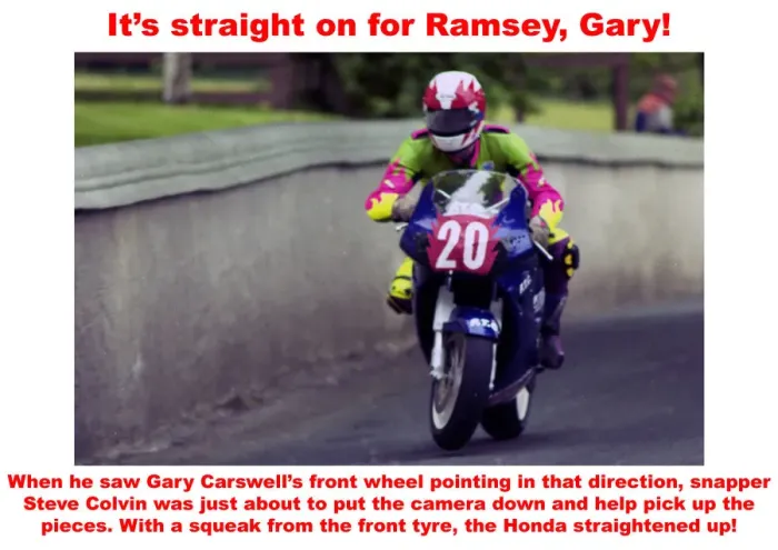 Framed Print : Its straight on for Ramsey, Gary Framed Print : Its straight on for Ramsey, Gary
