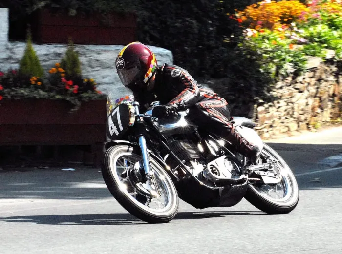 Framed Print : Stuart Robinson (BSA) 2010 Senior Classic TT Framed Print : Stuart Robinson (BSA) 2010 Senior Classic TT
