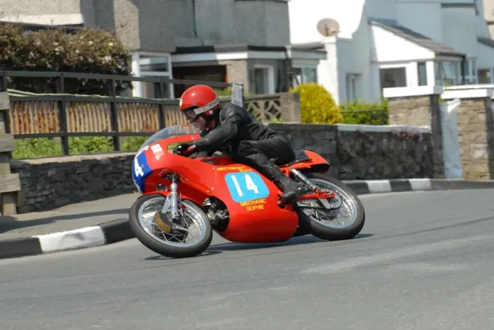 Framed Print : Bill Swallow (Aermacchi) 2012 Pre TT Classic Framed Print : Bill Swallow (Aermacchi) 2012 Pre TT Classic