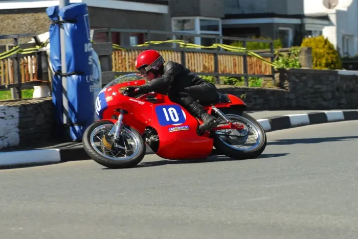 Framed Print : Bill Swallow (Aermacchi) 2013 Pre TT Classic Framed Print : Bill Swallow (Aermacchi) 2013 Pre TT Classic