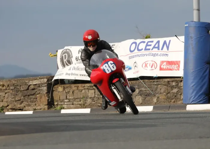 Framed Print : Bill Swallow (Aermacchi) 2018 Pre-TT Classic Framed Print : Bill Swallow (Aermacchi) 2018 Pre-TT Classic