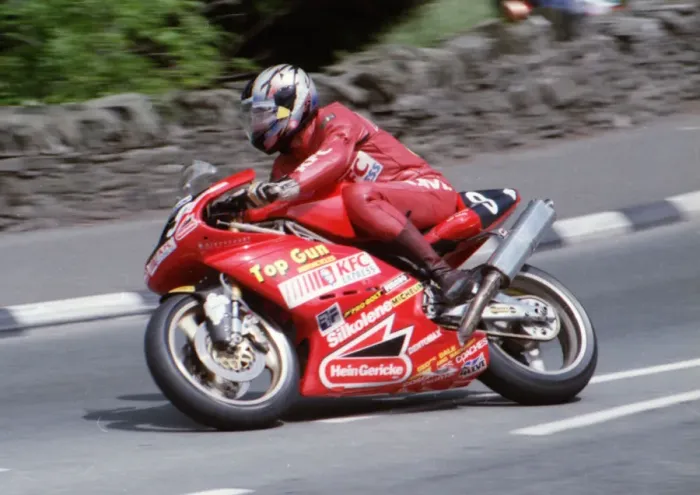 Framed Print : Bill Swallow (Ducati) 1994 Singles TT Framed Print : Bill Swallow (Ducati) 1994 Singles TT
