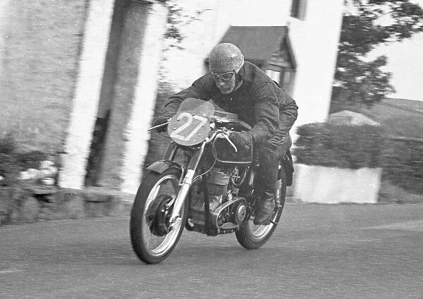 Syd Barnett (AJS) 1953 Junior TT