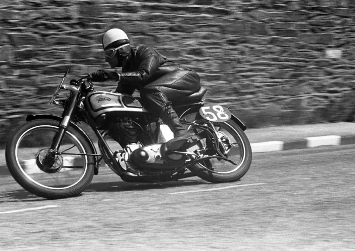 Framed Print : T F Watson (Norton) 1953 Senior Clubman TT Framed Print : T F Watson (Norton) 1953 Senior Clubman TT