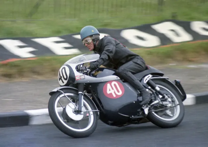 Framed Print : T Neil Kelly (Velocette) 1968 Production TT Framed Print : T Neil Kelly (Velocette) 1968 Production TT