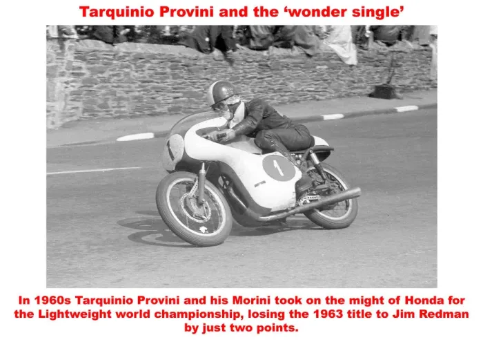Framed Print : Tarquinio Provini and the wonder single Framed Print : Tarquinio Provini and the wonder single