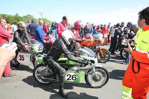 Terry Grotefeld (Benelli) 2007 Parade Lap