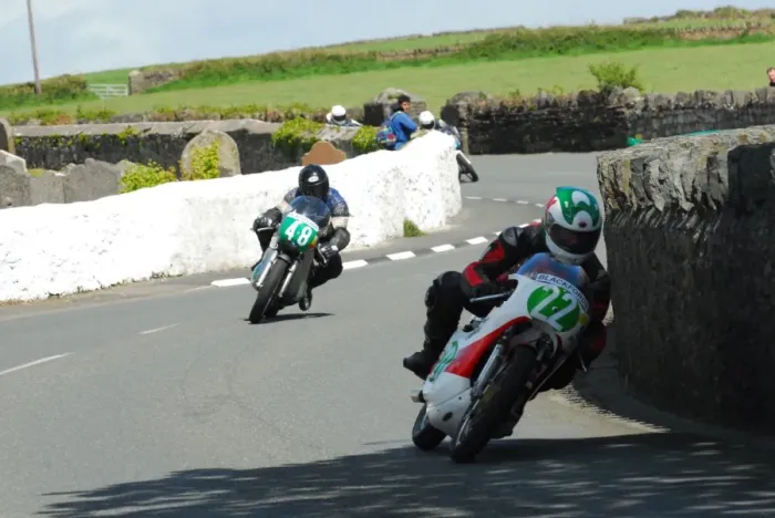 Framed Print : Terry Kermode (Yamaha) and Jeff Ward (Suzuki) 2015 Pre TT Classic Framed Print : Terry Kermode (Yamaha) and Jeff Ward (Suzuki) 2015 Pre TT Classic