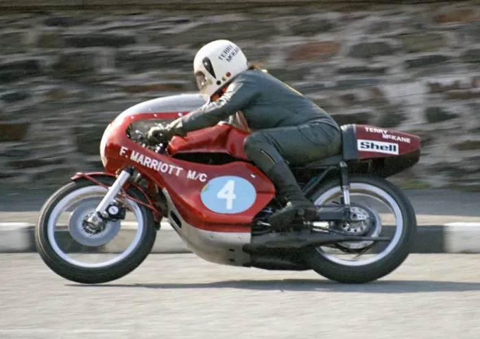 Framed Print : Terry McKane (Yamaha) 1975 Junior Manx Grand Prix Framed Print : Terry McKane (Yamaha) 1975 Junior Manx Grand Prix