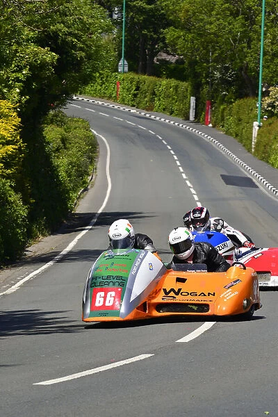 Terry O Reilly & Aidan Browne (Ireson Honda) 2015 Sidecar TT