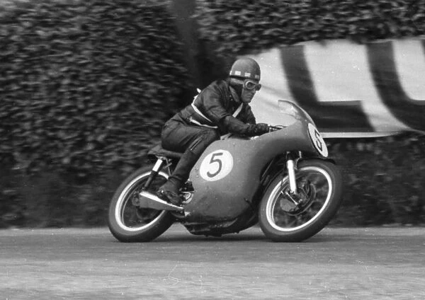 Terry Shepherd (Norton) 1959 Senior Formula One TT
