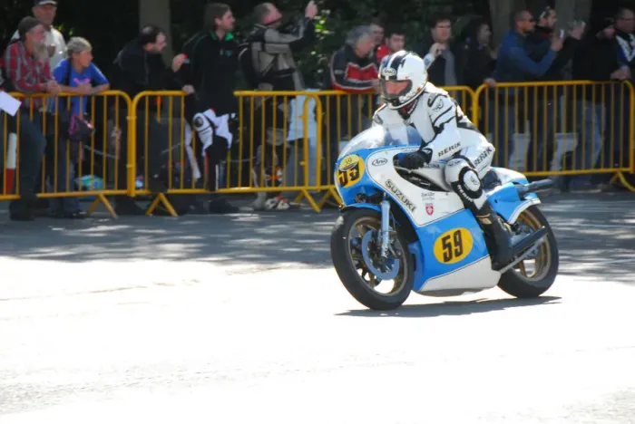 Framed Print : Thomas Demody (Suzuki) 2014 Parade Lap Framed Print : Thomas Demody (Suzuki) 2014 Parade Lap