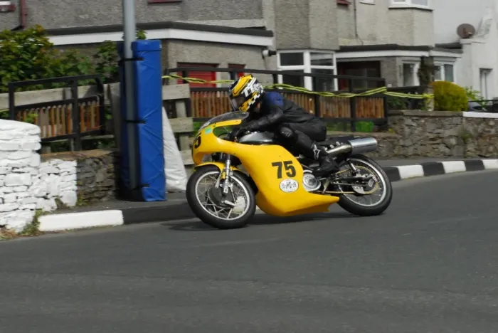 Framed Print : Tilmann Runck (Seeley G50) 2014 Pre TT Classic Framed Print : Tilmann Runck (Seeley G50) 2014 Pre TT Classic