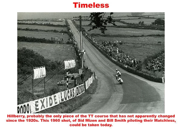 Timeless. Hillberry, probably the only piece of the TT course that has