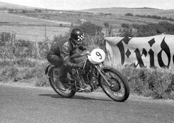 Framed Print : Tino Forconi (MV) 1953 Ultra Light Ulster Grand Prix Framed Print : Tino Forconi (MV) 1953 Ultra Light Ulster Grand Prix