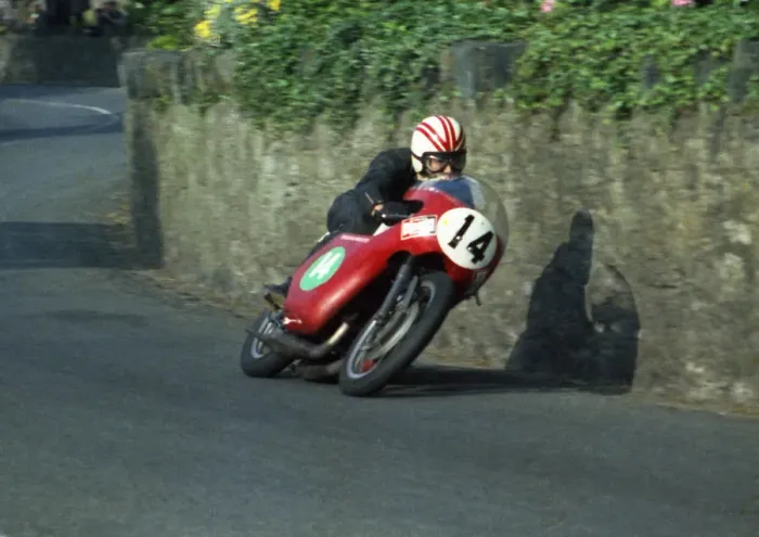 Framed Print : Tom Herron (Yamaha) 1969 Southern 100