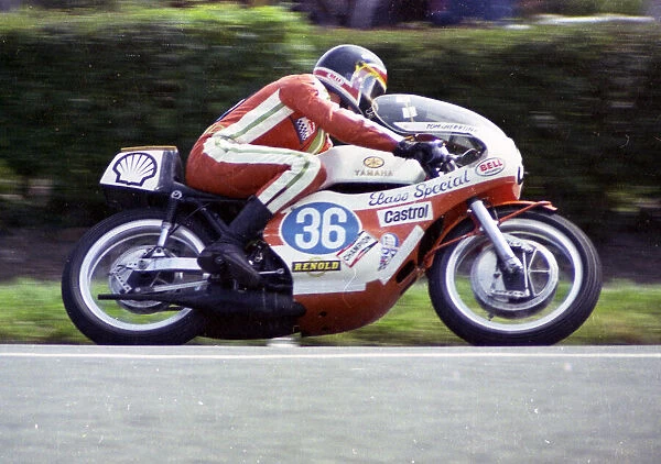 Tom Herron (Yamaha) 1974 Junior TT