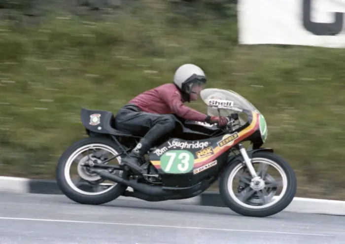 Framed Print : Tom Loughridge (Yamaha) 1978 Junior TT Framed Print : Tom Loughridge (Yamaha) 1978 Junior TT
