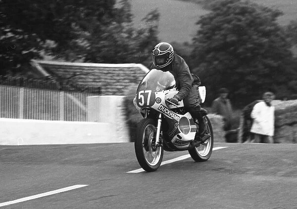 Tom Robinson (Yamaha) 1977 Junior TT