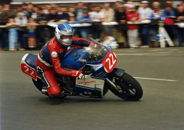 Tom Webb (Suzuki) 1987 Newcomers Manx Grand Prix