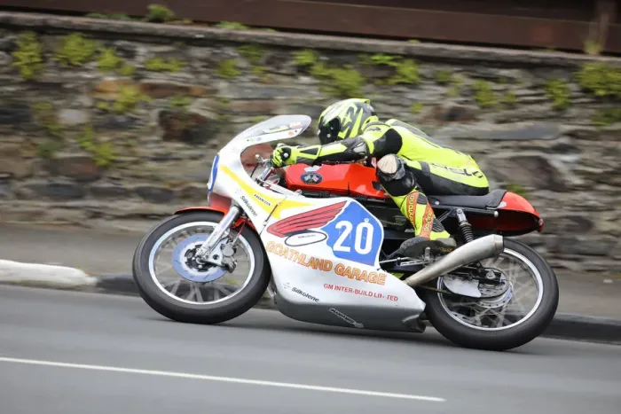 Framed Print : Tom Weeden (Honda) 2019 Junior Classic TT Framed Print : Tom Weeden (Honda) 2019 Junior Classic TT
