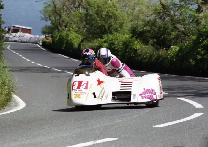Framed Print : Tommy Bennett & Brian Kneale (Yamaha) 1993 Sidecar TT Framed Print : Tommy Bennett & Brian Kneale (Yamaha) 1993 Sidecar TT