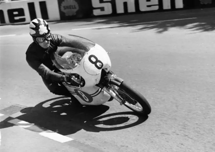Framed Print : Tommy Robb (Bultaco) 1968 Lightweight TT Framed Print : Tommy Robb (Bultaco) 1968 Lightweight TT