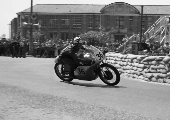 Framed Print : Tommy Robb (GMS) 1959 Lightweight TT Framed Print : Tommy Robb (GMS) 1959 Lightweight TT