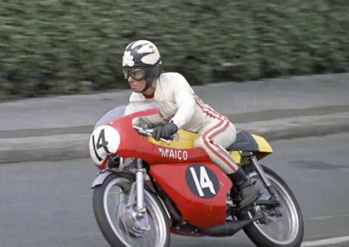 Framed Print : Tommy Robb (Maico) 1970 Ultra Lightweight TT Framed Print : Tommy Robb (Maico) 1970 Ultra Lightweight TT
