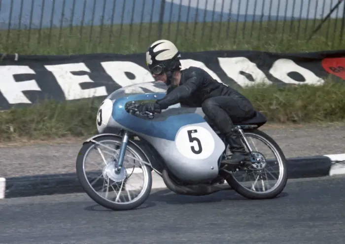 Framed Print : Tommy Robb (Suzuki) 1967 50cc TT Framed Print : Tommy Robb (Suzuki) 1967 50cc TT