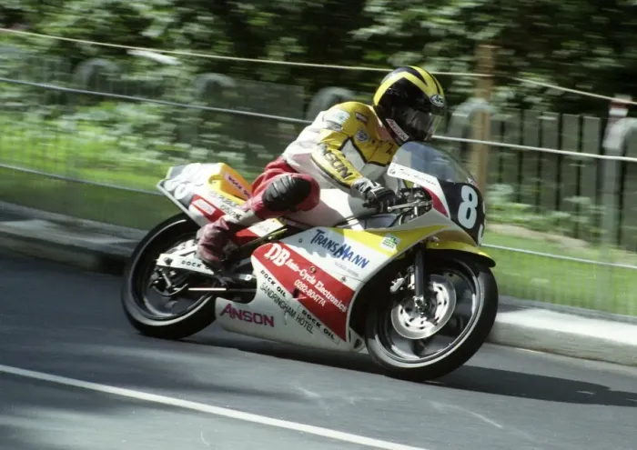 Framed Print : Tony Anderson (Anson Honda) 1993 Ultra Lightweight TT Framed Print : Tony Anderson (Anson Honda) 1993 Ultra Lightweight TT