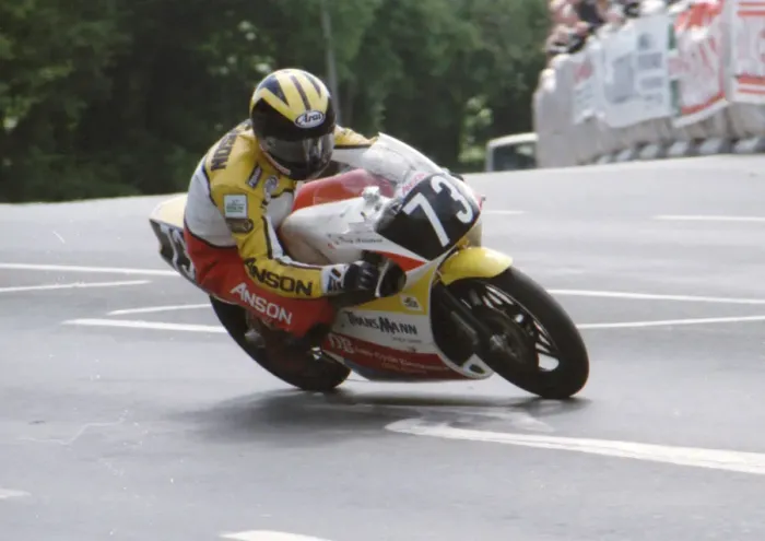 Framed Print : Tony Anderson (Anson Honda) 1994 Ultra Lightweight TT Framed Print : Tony Anderson (Anson Honda) 1994 Ultra Lightweight TT