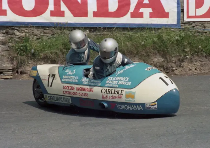 Framed Print : Tony Baker & Peter Harper (Yamaha) 1986 Sidecar TT Framed Print : Tony Baker & Peter Harper (Yamaha) 1986 Sidecar TT