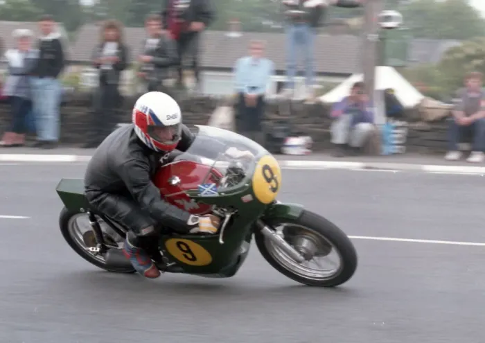 Framed Print : Tony Bingley (Seeley Matchless) 1992 TT Parade Lap Framed Print : Tony Bingley (Seeley Matchless) 1992 TT Parade Lap
