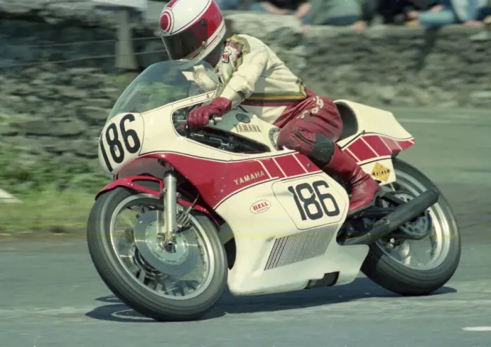 Framed Print : Tony Dickinson (Yamaha) 1980 Southern 100 Framed Print : Tony Dickinson (Yamaha) 1980 Southern 100