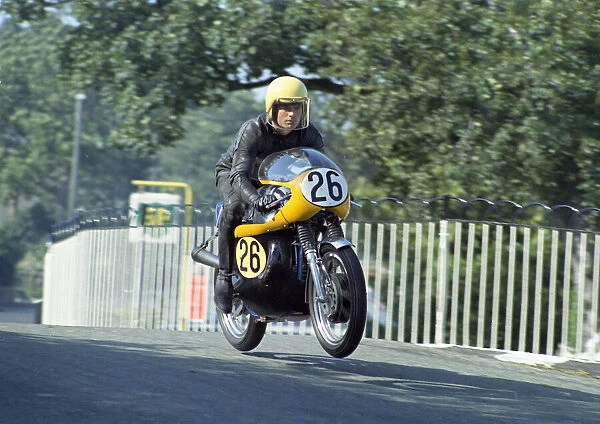 Tony Dunnell (TD Triumph) 1971 Senior Manx Grand Prix