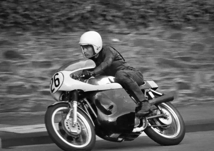 Framed Print : Tony Dunnell (TD Triumph) 1971 Senior Manx Grand Prix Framed Print : Tony Dunnell (TD Triumph) 1971 Senior Manx Grand Prix