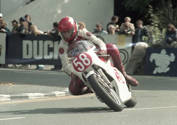 Tony Goodwin (Yamaha) 1984 Newcomers Manx Grand Prix