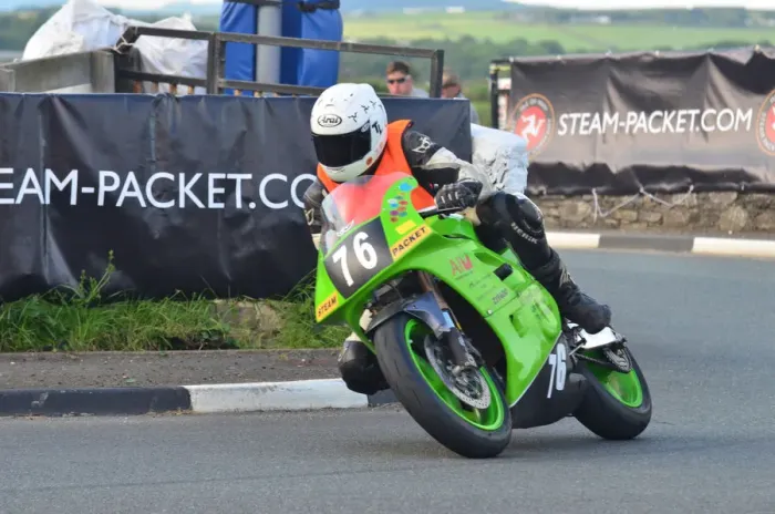 Framed Print : Tony Limer (Kawasaki) 2012 Southern 100