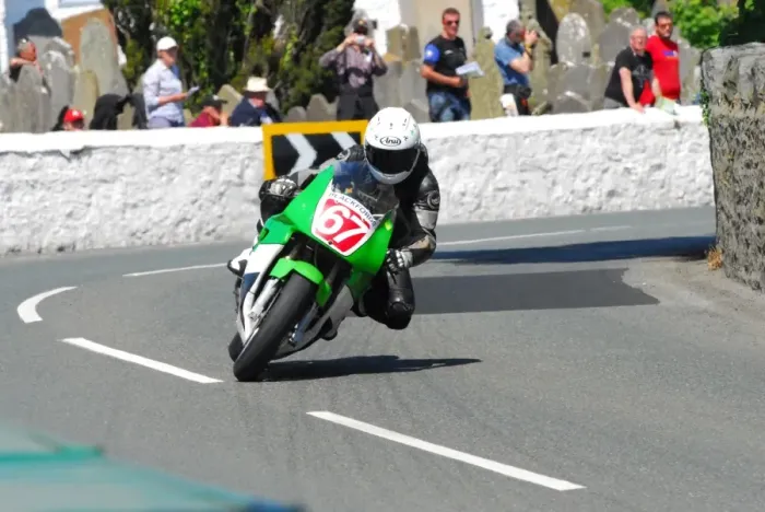 Framed Print : Tony Limer (Kawasaki) 2016 Pre TT Classic Framed Print : Tony Limer (Kawasaki) 2016 Pre TT Classic