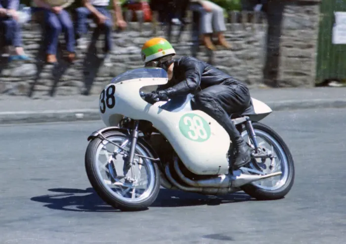 Framed Print : Tony McGurk (Yamaha) 1968 Lightweight TT Framed Print : Tony McGurk (Yamaha) 1968 Lightweight TT