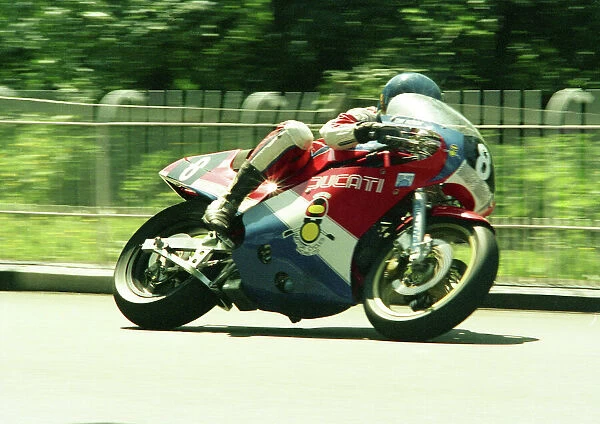 Tony Moran (Ducati) 1987 Formula Two TT