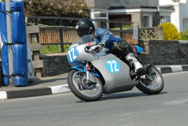 Tony Rainford (Drixton Honda) 2012 Pre TT Classic Print. Art