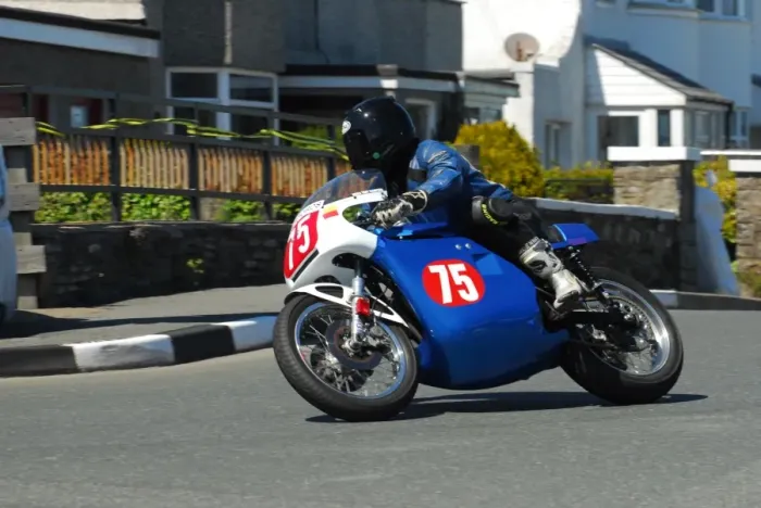 Framed Print : Tony Rainford (Triumph) 2013 Pre TT Classic Framed Print : Tony Rainford (Triumph) 2013 Pre TT Classic