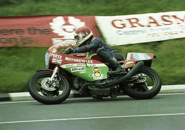 Tony Rutter (Sports Motor Cycle Ducati) 1981 Formula 2 TT